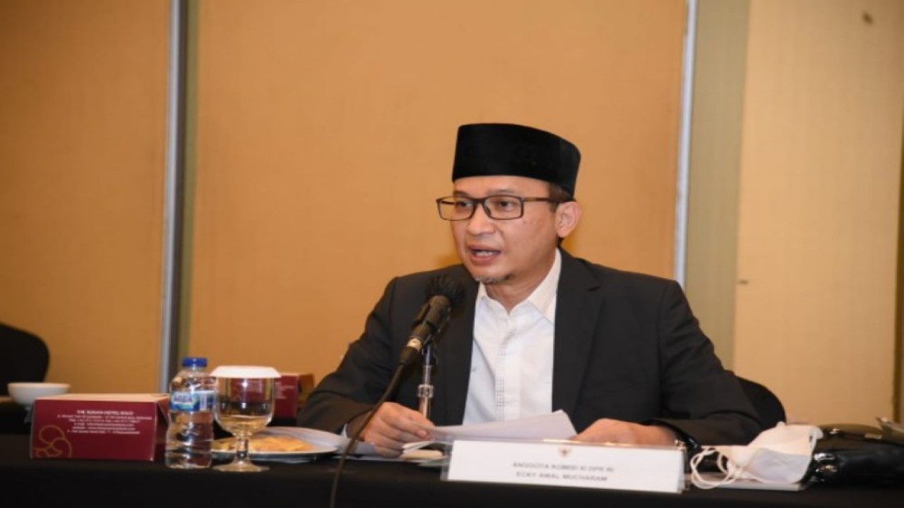 Anggota Komisi XI DPR RI Ecky Awal Mucharam. (Arief/Man)