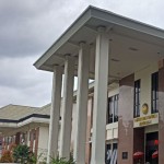 Gedung Pengadilan Negeri Tipikor Mataram. ANTARA/Dhimas BP-1669623402