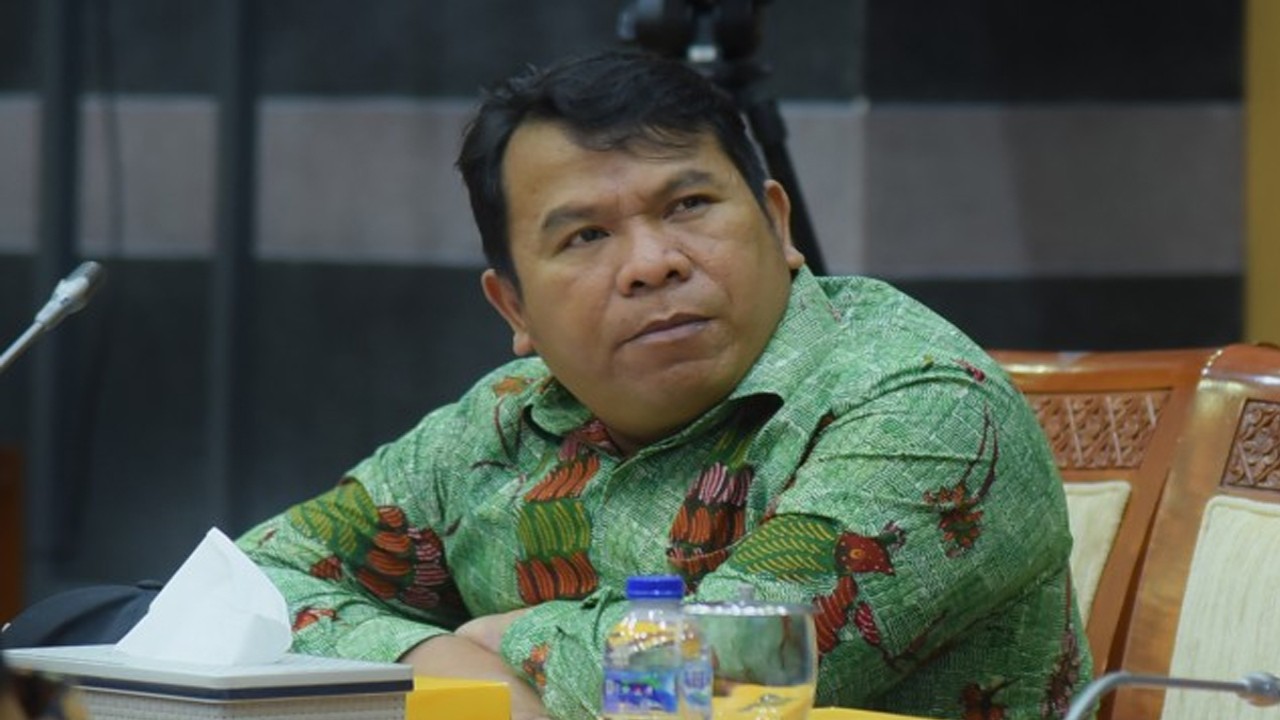 Anggota Komisi VIII DPR RI Luqman Hakim saat rapat kerja Komisi VIII DPR RI. Foto: Runi/nr