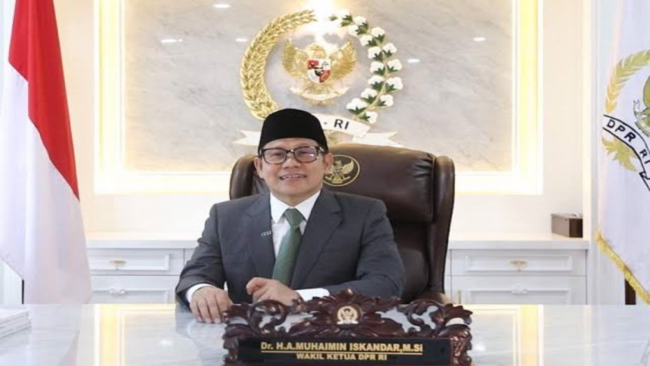 Wakil Ketua DPR RI Koordinator Bidang Kesejahteraan Rakyat (Korkesra) Abdul Muhaimin Iskandar. (Ist/Man)