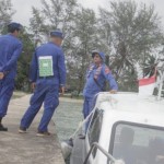 Persiapan pencarian helikopter Polri NBO-105 milik Polri yang jatuh di perairan Manggar, Belitung Timur (ANTARA/Kasmono)-1669625945