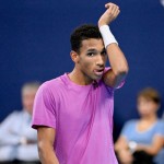 Petenis asal Kanada Felix Auger-Aliassime. AFP/LAURIE DIEFFEMBACQ.-1669534605