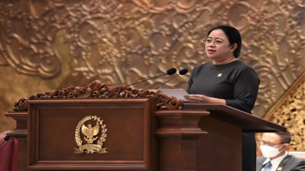 Ketua DPR RI Dr. (H.C.) Puan Maharani. (Geraldi/Man)