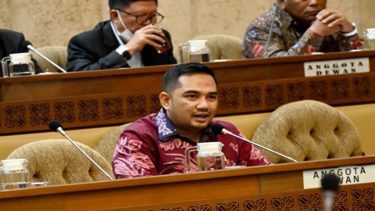 Anggota Komisi II DPR RI Rifqinizami Karsayuda. (Mentari/nr)