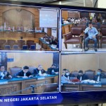 Suasana persidangan kasus penghalangan penyidikan di Pengadilan Negeri Jakarta Selatan, Jakarta, Kamis (24/11/2022). ANTARA/Putu Indah Savitri-1669277289