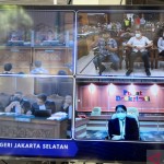 Suasana sidang kasus pembunuhan Brigadir Nofriansyah Yosua Hutabarat di PN Jakarta Selatan, Jakarta, Selasa (22/11/2022). (ANTARA/Putu Indah Savitri)-1669103880