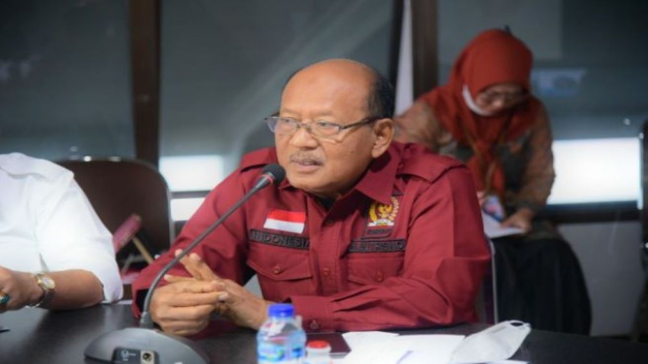 Anggota Komisi IV DPR RI Sutrisno saat Kunjungan Kerja Spesifik Komisi IV DPR RI ke Lembang, Jumat (4/11/2022). (Icha/nvl)