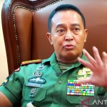 Tangkapan layar - Panglima TNI Jenderal TNI Andika Perkasa. (ANTARA/YouTube Jenderal TNI Andika Prakarsa/pri)-1669081820