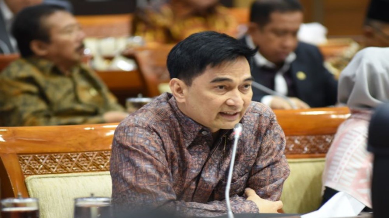 Anggota Komisi III DPR RI Achmad Dimyati Natakusumah. (Naefuroji/mr)