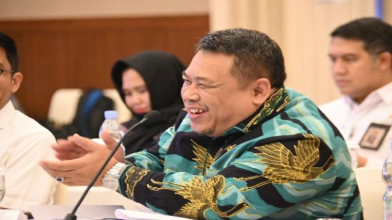 Wakil Ketua Komisi XI DPR RI Fathan saat memimpin Kunjungan Kerja (Kunker) Reses Komisi XI DPR RI ke Kota Ambon, Provinsi Maluku, Senin (19/12/2022). (Saum/nr)