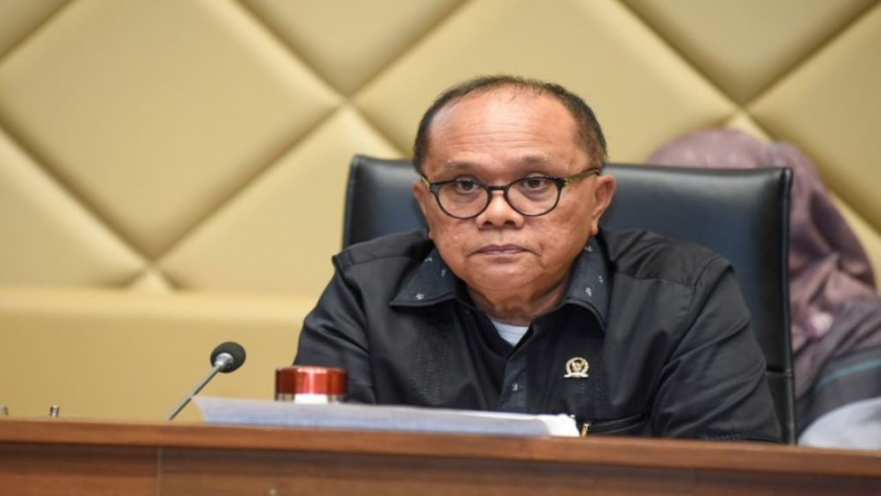 Wakil Ketua Komisi II DPR RI Junimart Girsang. (Geraldi/Man)