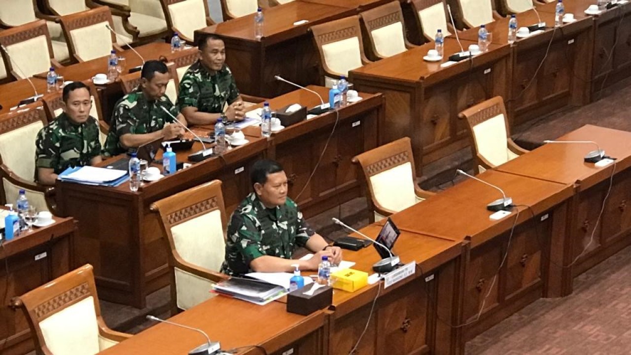 Komisi I DPR RI memberikan persetujuan pengangkatan Laksamana Yudo Margono sebagai Panglima TNI. (Istimewa)