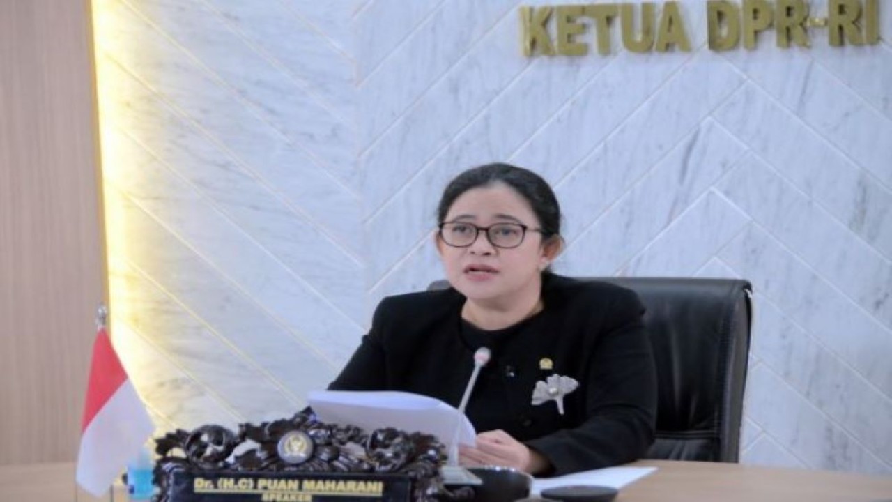 Ketua DPR RI Dr. (H.C.) Puan Maharani. (Kresno/nr)