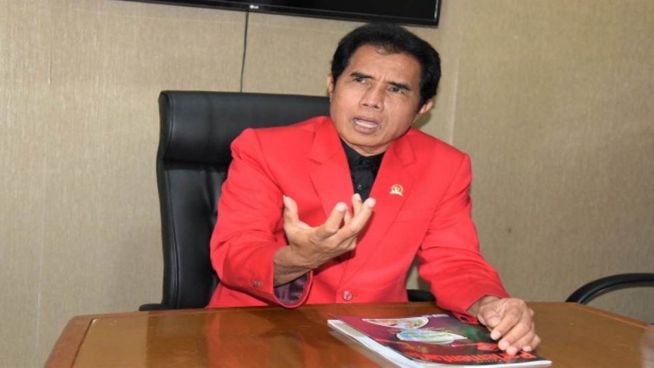 Anggota Komisi II DPR RI Riyanta. (Arief/Man)