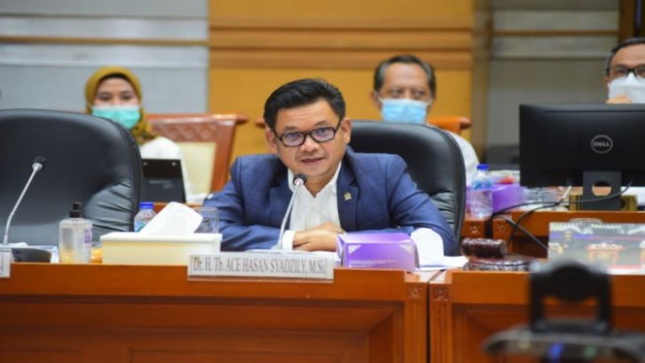 Wakil Ketua Komisi VIII DPR RI Ace Hasan Syadzily. (Jaka/nr)