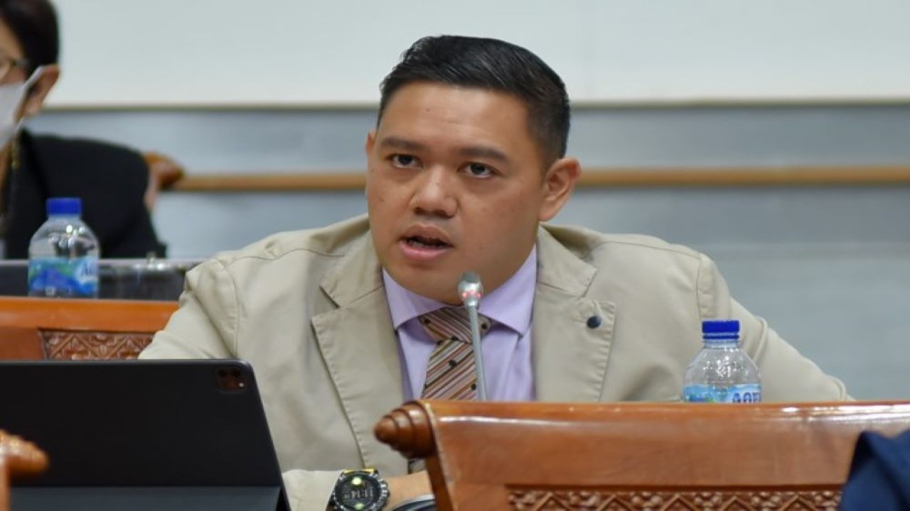 Anggota Komisi I DPR RI Dave Akbarshah Fikarno. (Runi/nr)