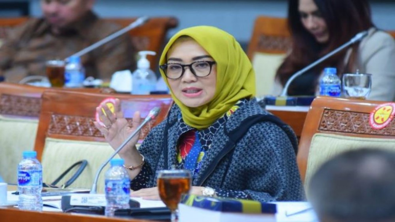 Anggota Komisi III DPR RI Eva Yuliana. (Jaka/nr)