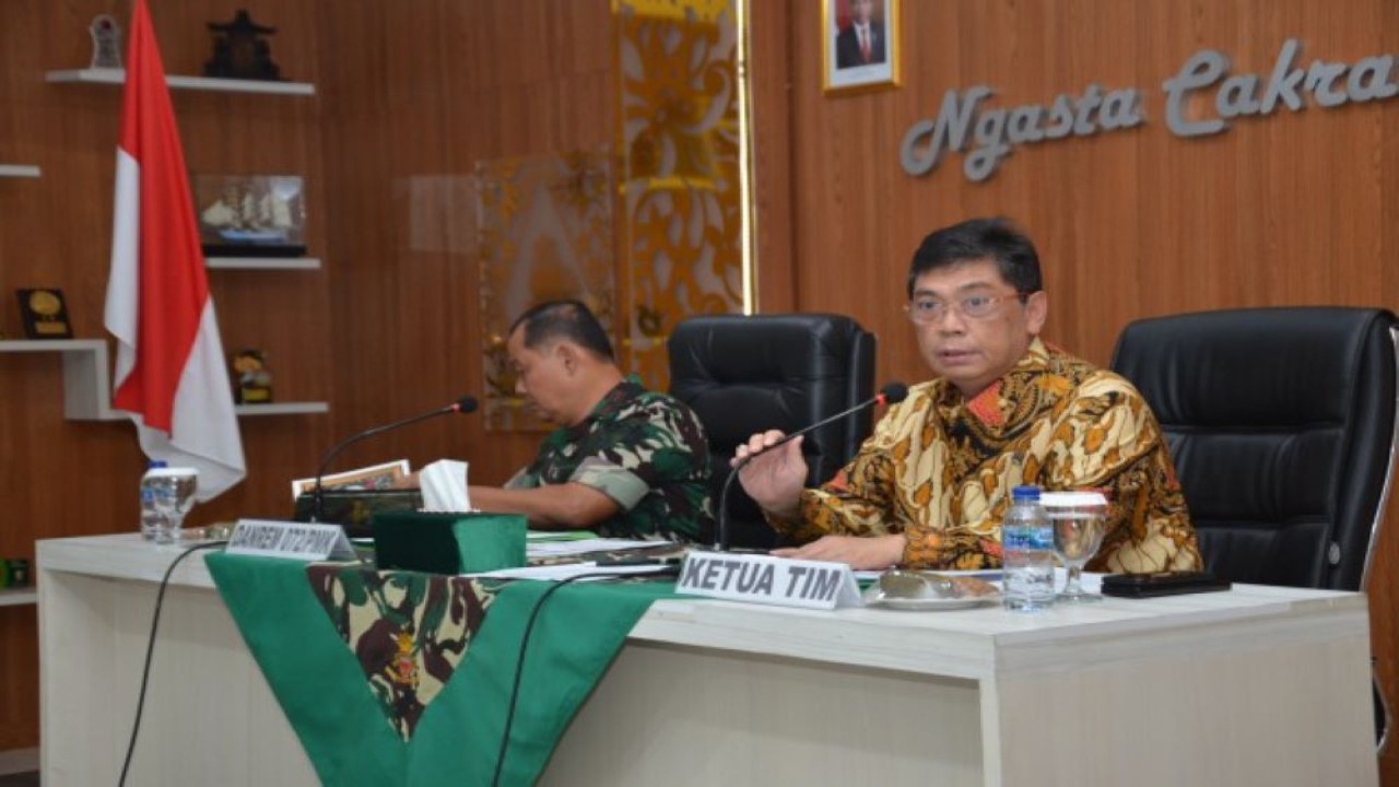 Wakil Ketua Komisi I DPR RI Utut Adianto saat Kunjungan Kerja Spesifik (Kunspik) Komisi I DPR RI ke Yogyakarta, Kamis, (26/1/2023). (Bunga/rni)