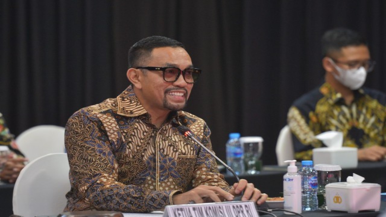 Wakil Ketua Komisi III DPR Ahmad Sahroni. Foto: Andri