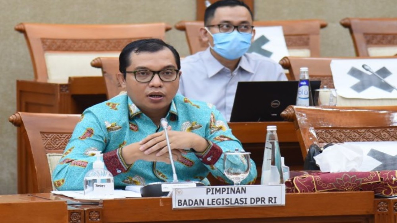 Wakil Ketua Badan Legislasi (Baleg) DPR RI Achmad Baidowi. (Arief/Man)