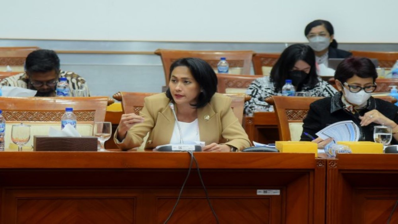 Anggota Komisi I DPR RI Christina Aryani. (Runi/mr)