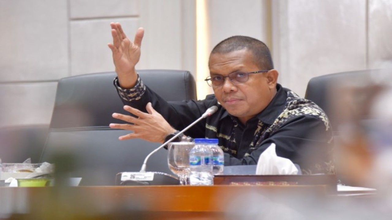 Wakil Ketua Komisi IX DPR RI Emanuel Melkiades Laka Lena saat membacakan salah satu kesimpulan Rapat Kerja (Raker) Komisi IX dengan Menteri Kesehatan di Ruang Rapat Komisi IX DPR RI, Kamis (9/2/2022). (Mu/Man)