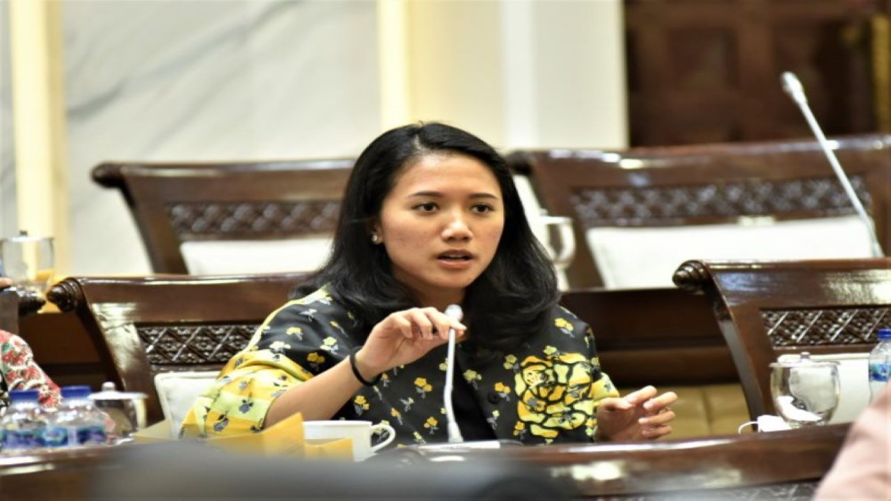 Anggota Komisi XI DPR RI Puteri Komarudin. (Oji/Man)