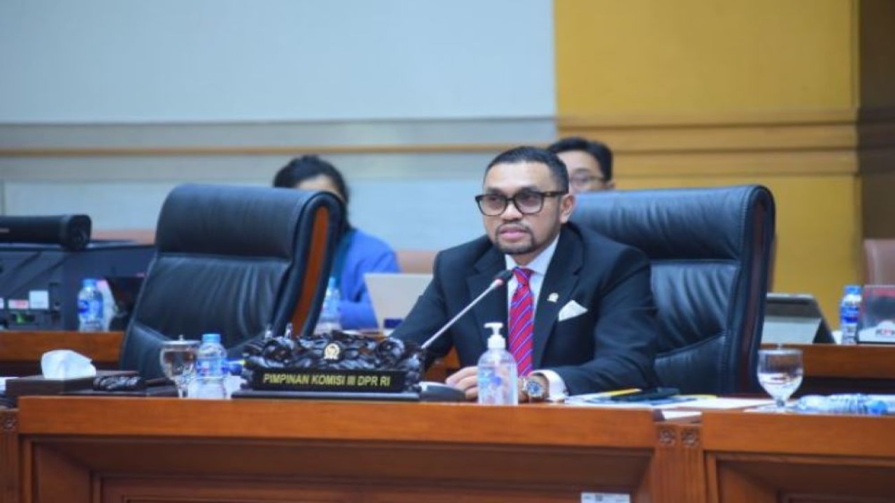 Wakil Ketua Komisi III DPR RI Ahmad Sahroni. (Jaka/nr)