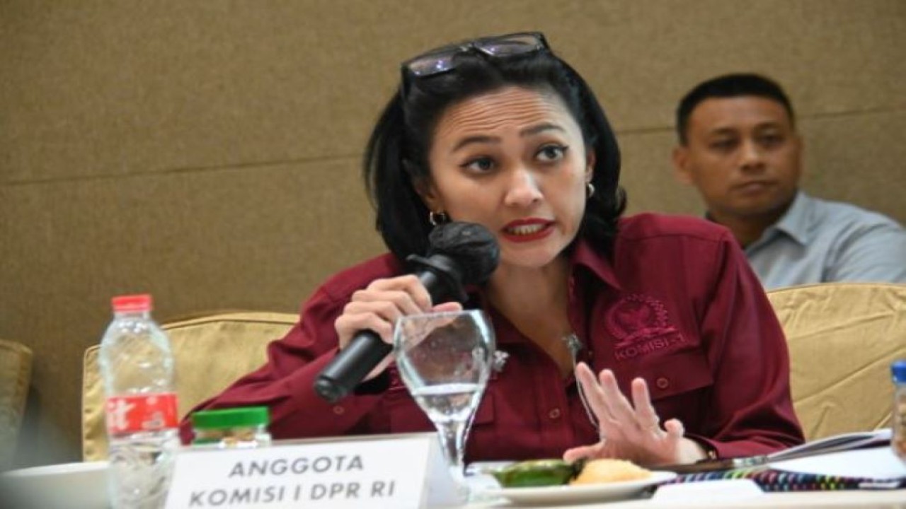 Anggota Komisi I DPR RI Christina Aryani. (Wilga/Man)