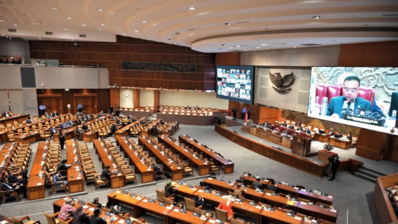 Suasana Sidang Paripurna. (Dok/Man)