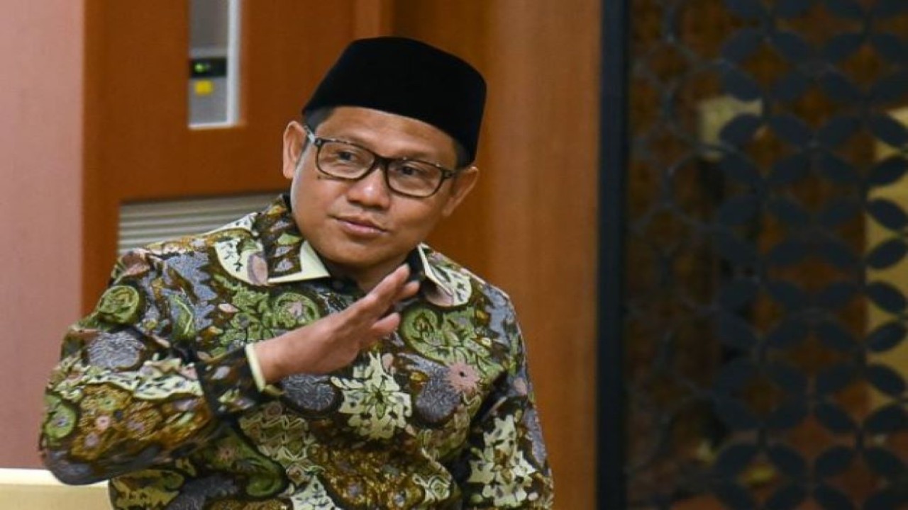 Wakil Ketua DPR RI Koordinator Bidang Kesejahteraan Rakyat Abdul Muhaimin Iskandar . (Eot/Man)
