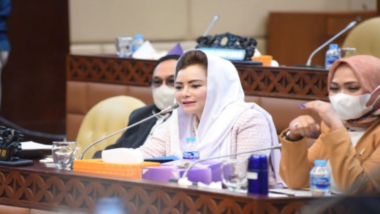 Anggota Komisi V DPR RI Novita Wijayanti. (Arief/mr)