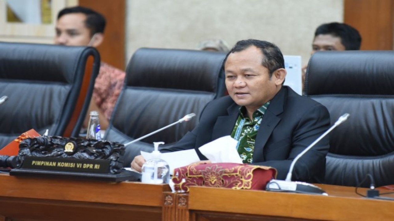 Wakil Ketua Komisi VI DPR RI Sarmuji. (Oji/nr)