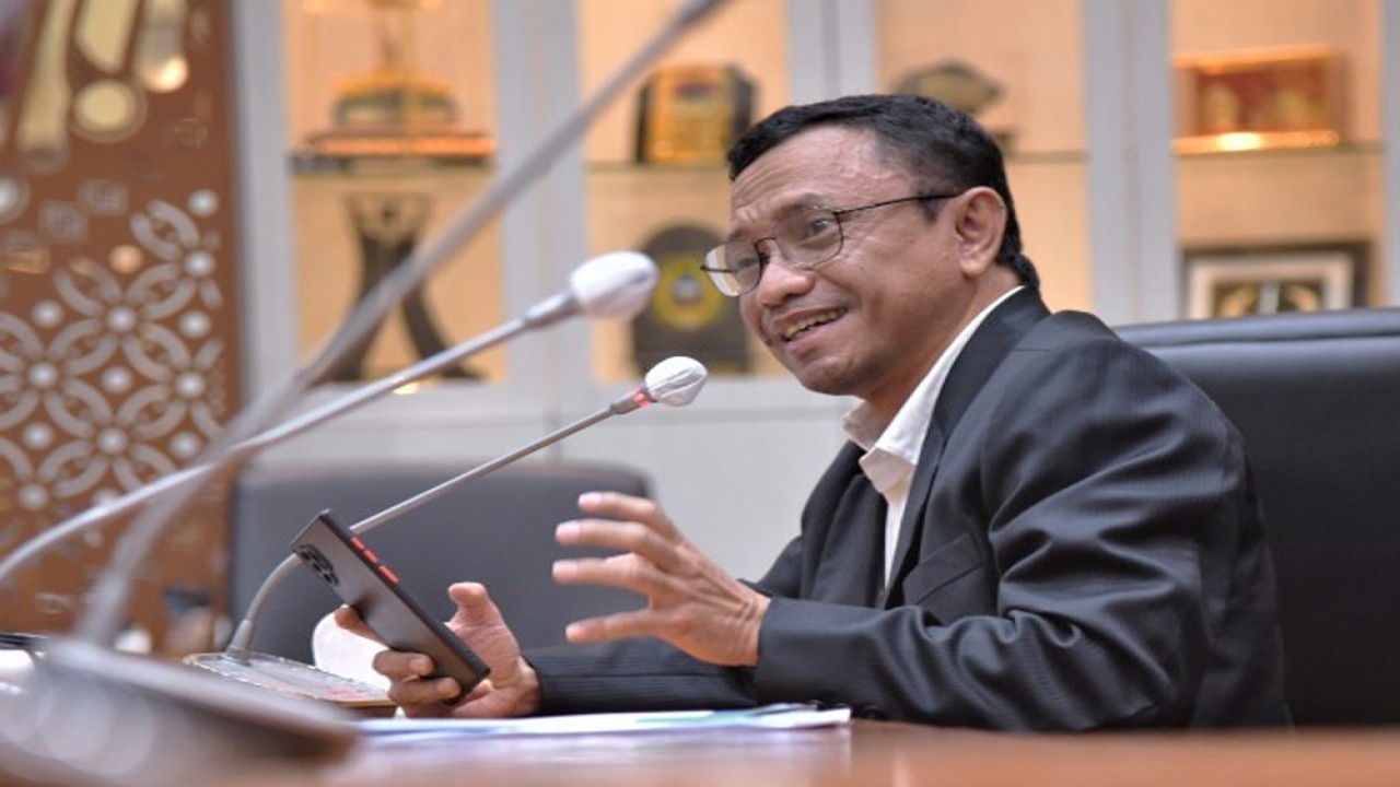 Anggota Komisi IX DPR RI Rahmad Handoyo dalam Rapat Dengar Pendapat Komisi IX bersama Direktur Utama dan Dewan Pengawas BPJS di Gedung DPR RI, Senayan, Jakarta, Selasa (4/4/2023). Foto : Mu/Man