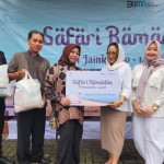 Jamkrindo Sukabumi bagikan paket sembako ke warga saat Safari Ramadhan-1681454402