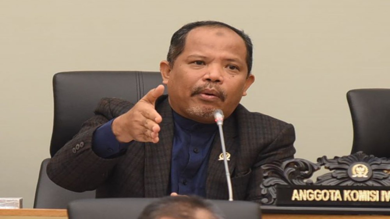 Anggota Komisi IV DPR RI Johan Rosihan. (Arief/nr)