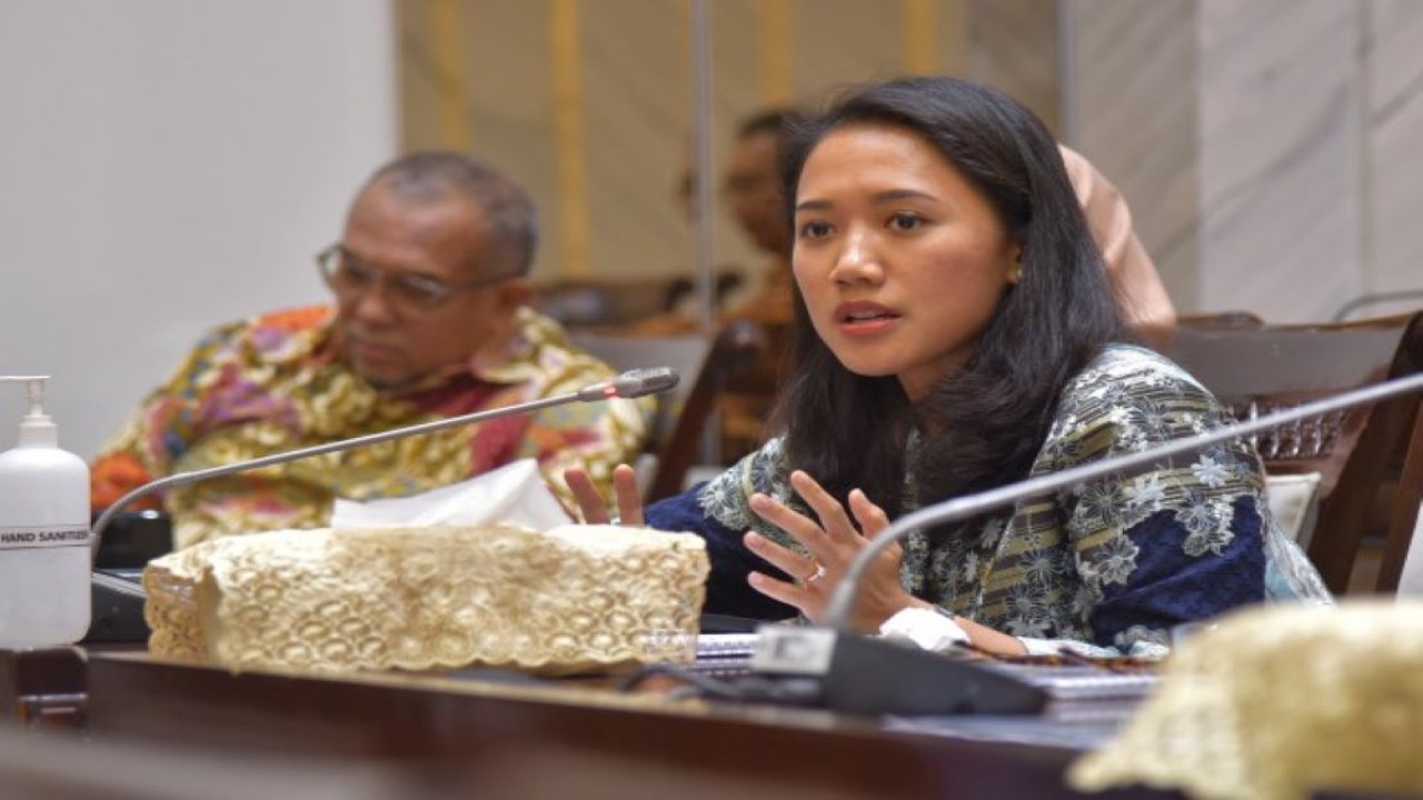 Anggota Komisi XI DPR RI Puteri Komarudin. (Munchen/nr)