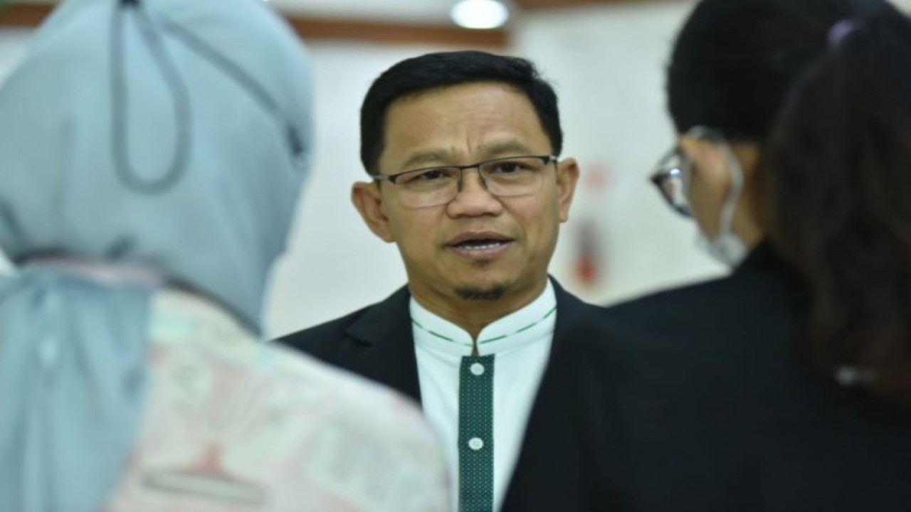 Wakil Ketua Komisi XI DPR RI Amir Uskara saat di Gedung Nusantara II, DPR RI, Senayan, Jakarta, Jumat (19/5/2023). (Oji/Man)