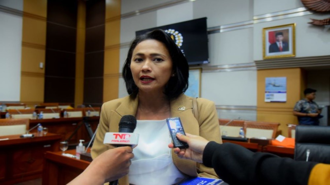 Anggota Komisi I DPR RI Christina Aryani. (Runi/nr)