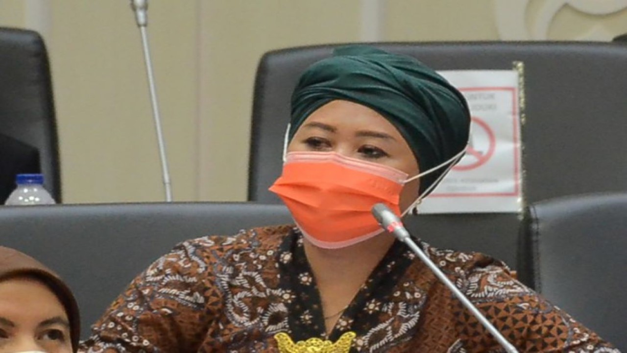 Anggota Badan Legislasi (Baleg) DPR RI Luluk Nur Hamidah. (Mentari/nr)