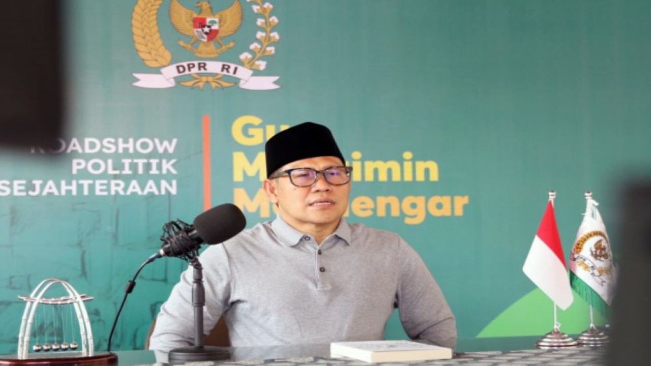 Wakil Ketua DPR RI bidang Koordinator Kesejahteraan rakyat (Korkesra) Abdul Muhaimin Iskandar. (Ist/Man)