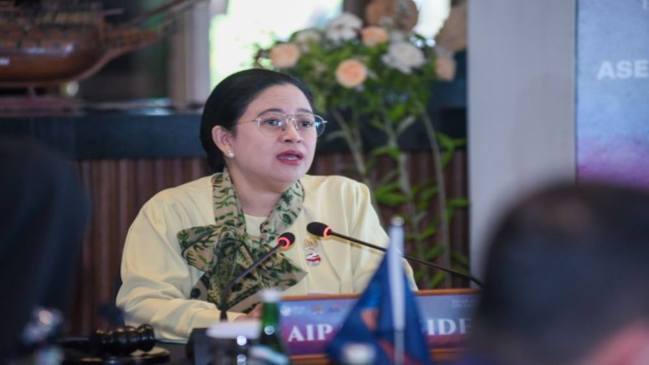 Ketua DPR RI Dr. (H.C) Puan Maharani. (Geraldi/nr)