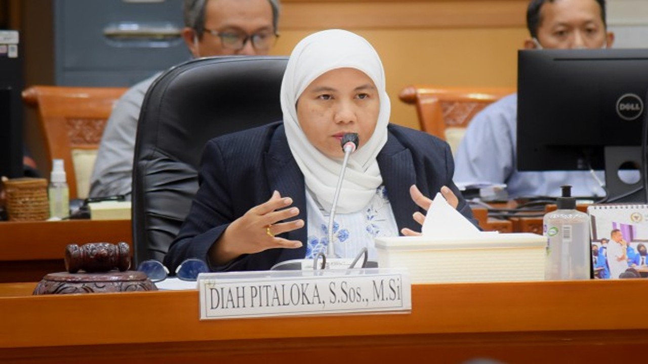 Wakil Ketua Komisi VIII DPR RI Diah Pitaloka. Foto: Runi/nr