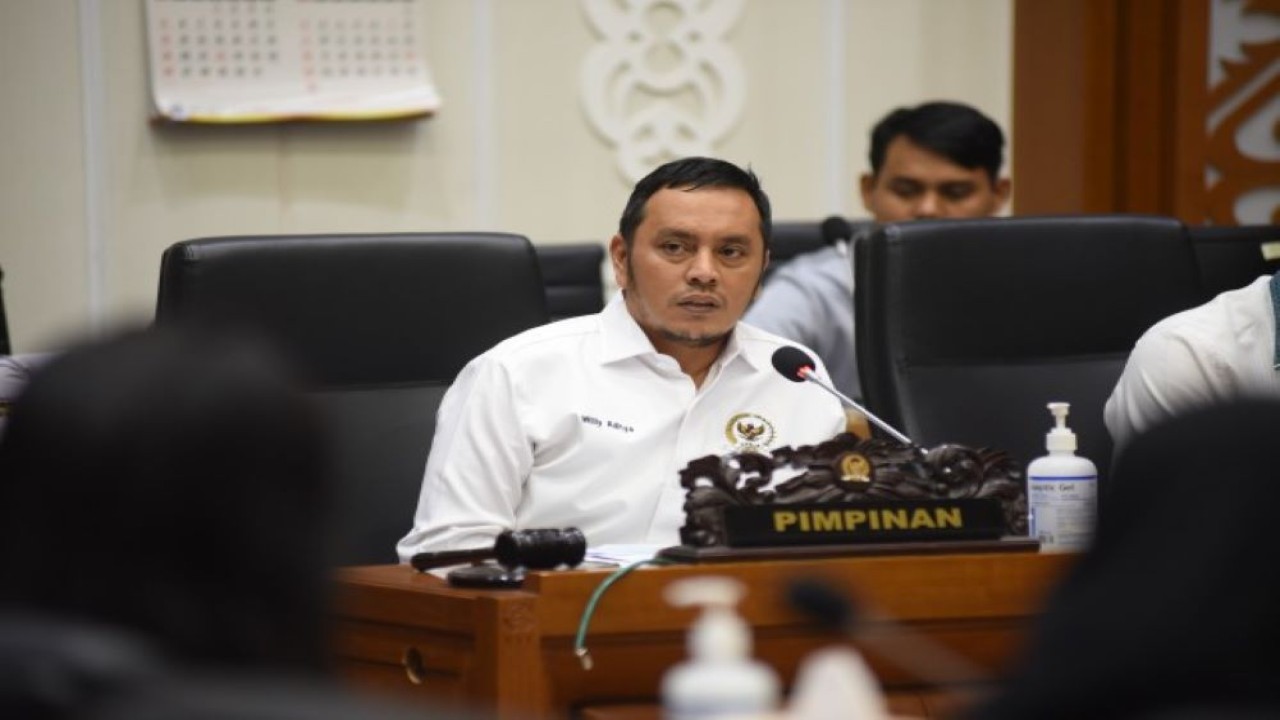 Wakil Ketua Badan Legislasi (Baleg) DPR RI Willy Aditya. (Dep/nr)