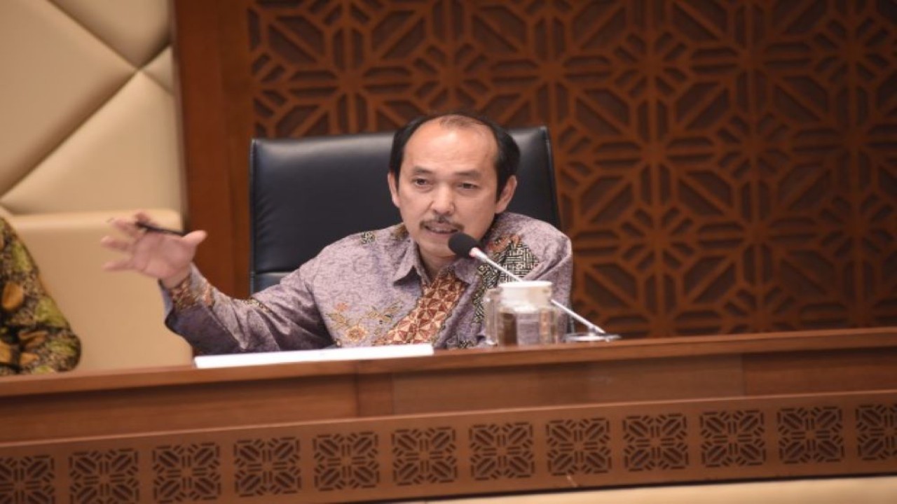 Wakil Ketua Komisi II DPR RI Yanuar Prihatin. (Geraldi/nr)