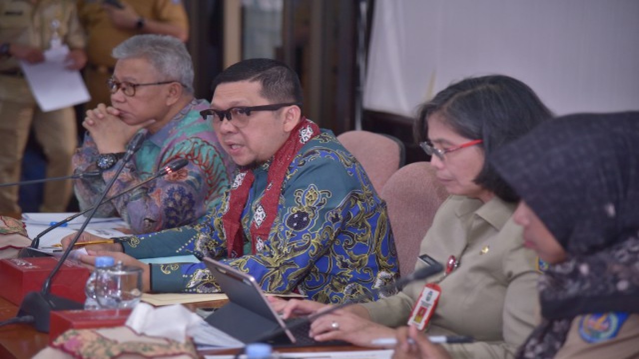 Ketua Komisi II DPR RI Ahmad Doli Kurnia Tandjung saat Kunspek Komisi II di Kantor Walikota Depok, Depok, Jawa Barat, Senin(5/6/2023). Foto : Mu/Man