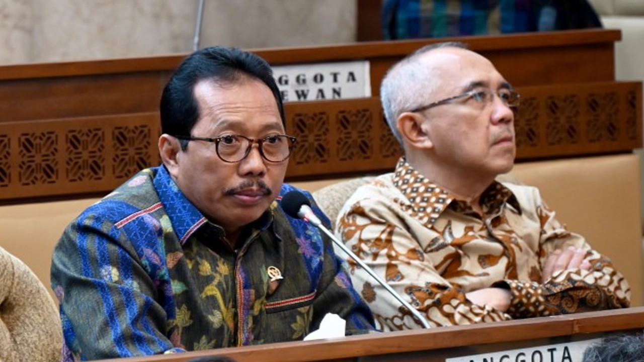 Anggota Komisi II DPR RI Aminurokhman. Foto: Mentari/nr