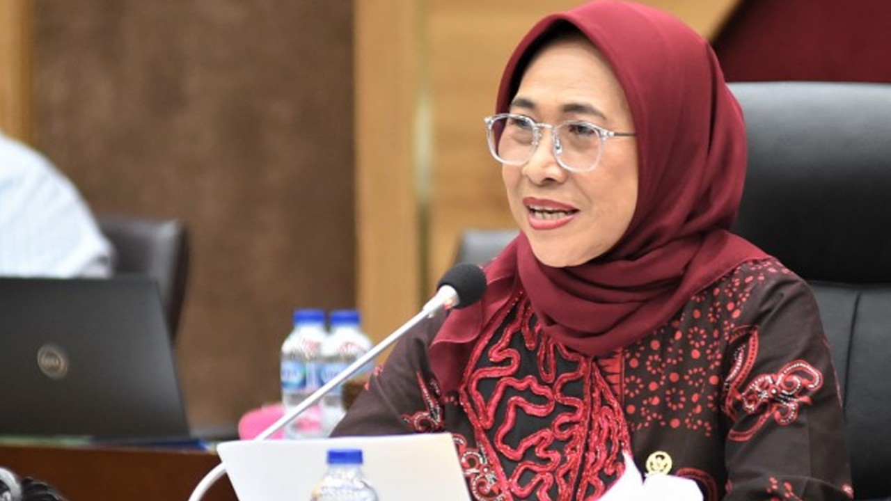 Ketua Komisi X DPR RI Hetifah Sjaifudian saat RDPU Komisi X dengan ILP-PTNB seluruh Indonesia di Gedung DPR, Jakarta, Rabu (21/6/2023). Foto : Devi/Man