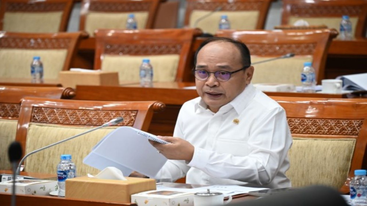 Anggota Komisi III DPR RI Supriansa saat mengikuti rapat Komisi III dengan BNPT di Komplek Parlemen, Senayan, Selasa (7/6/2023). (Jaka/nr)