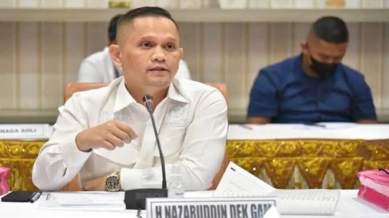 Wakil Ketua Mahkamah Kehormatan Dewan (MKD) DPR RI Nazaruddin Dek Gam